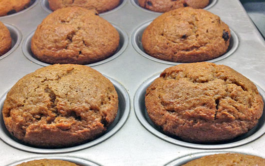 Muffins flaxseed