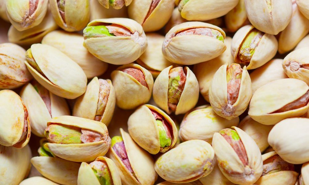 pistachios and peanuts